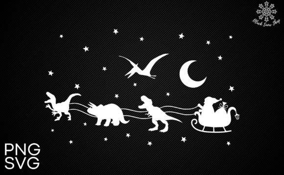 Christmas Dinosaur Santa Ride SVG Review for Embroidery Projects