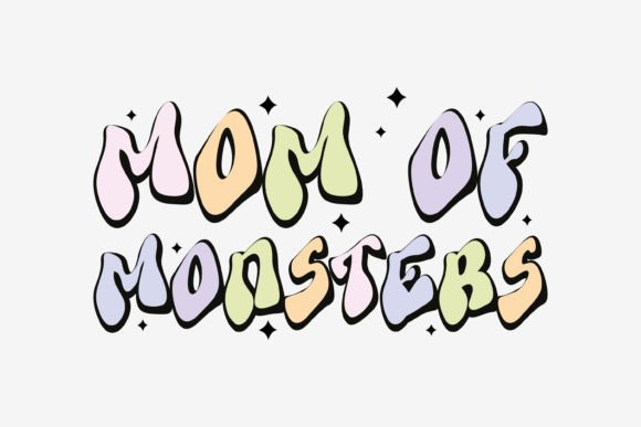 Mom of Monsters Retro Halloween Svg Review
