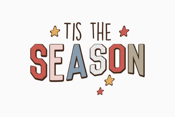 Retro Christmas Quote Tis the Season Embroidery Review
