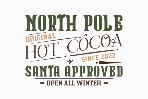Retro Christmas Sign Svg Design Review
