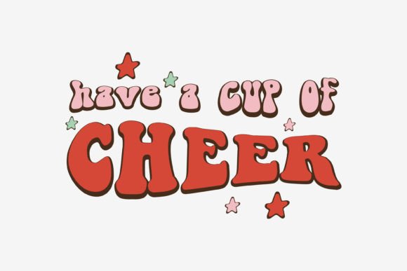 Retro Christmas SVG Quotes Cup of Cheer Review