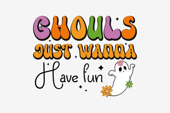 Retro Ghouls Just Wanna Have Fun Halloween Design Review