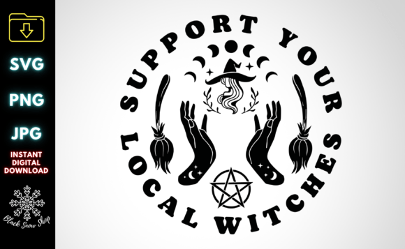 Support Your Local Witches Halloween Svg Review
